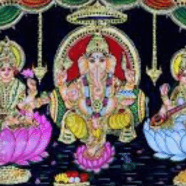 Importance of Gold Foil in Tanjore Art