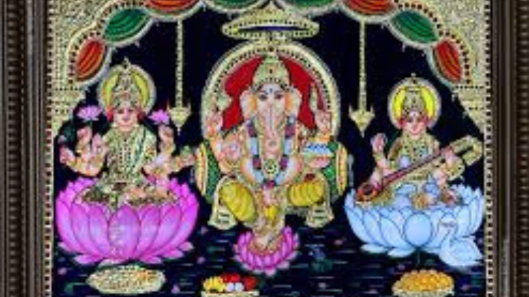 Importance of Gold Foil in Tanjore Art