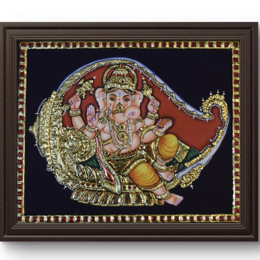 Ganesha Tanjore Painting