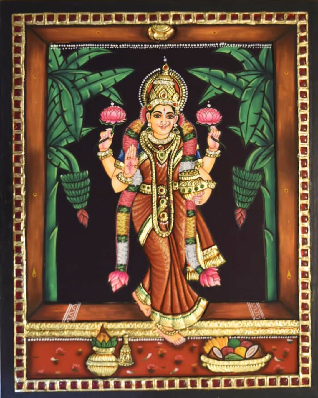 Lakshmi Tanjore Painting