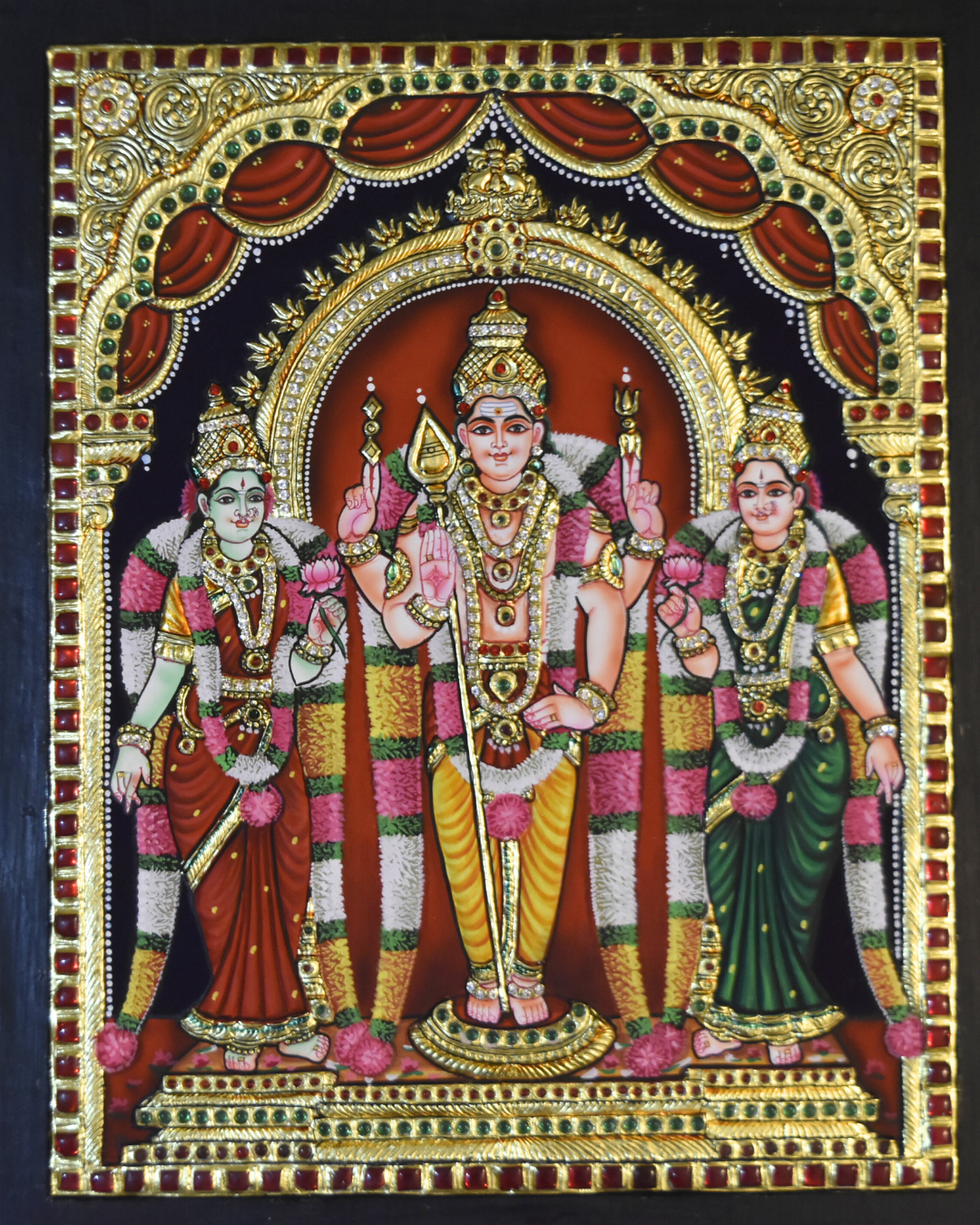 Muragan Tanjore Painting