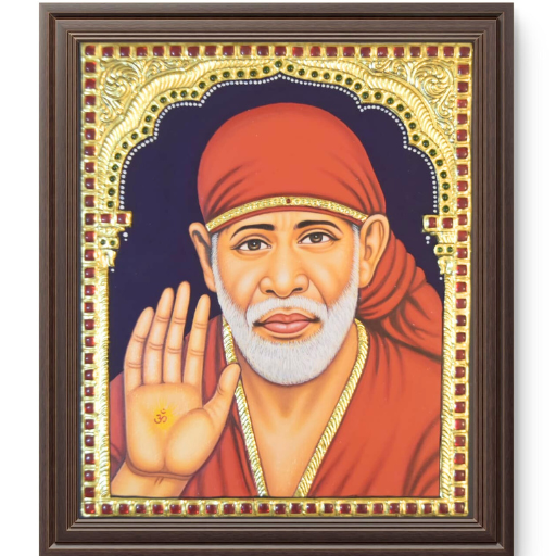 Sai Baba Tanjore Painting