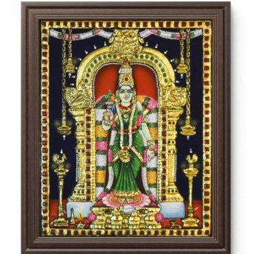 Meenakshi Tanjore Painting