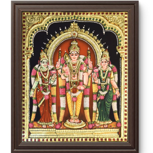 Muragan Tanjore Painting