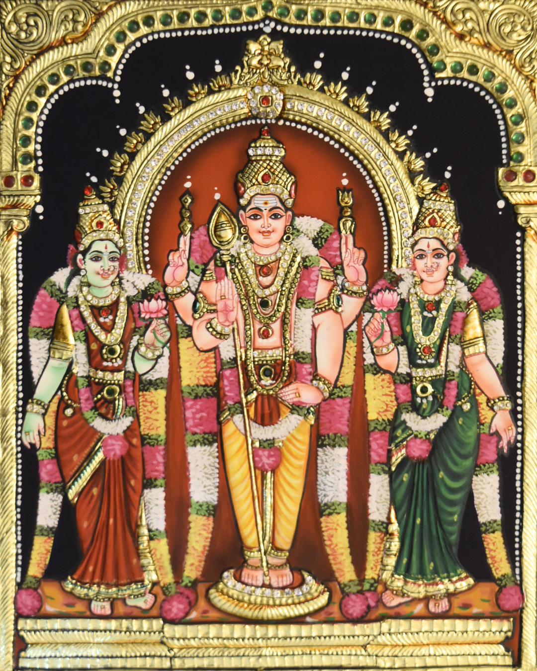 Muragan Tanjore Painting
