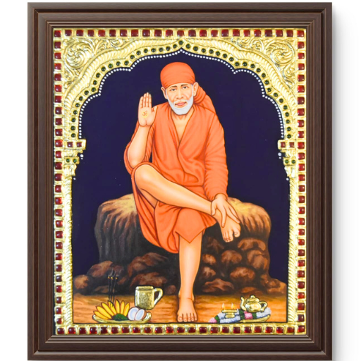 Sai Baba Tanjore Painting