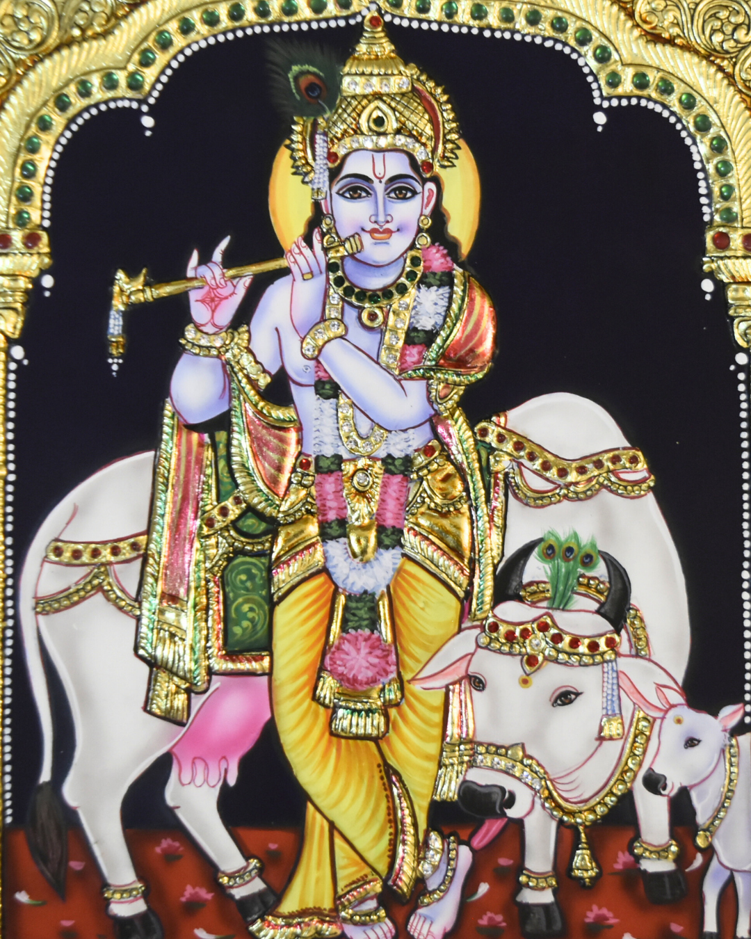 Krishna Tanjore Painting