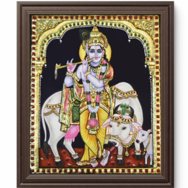 Krishna Tanjore Painting